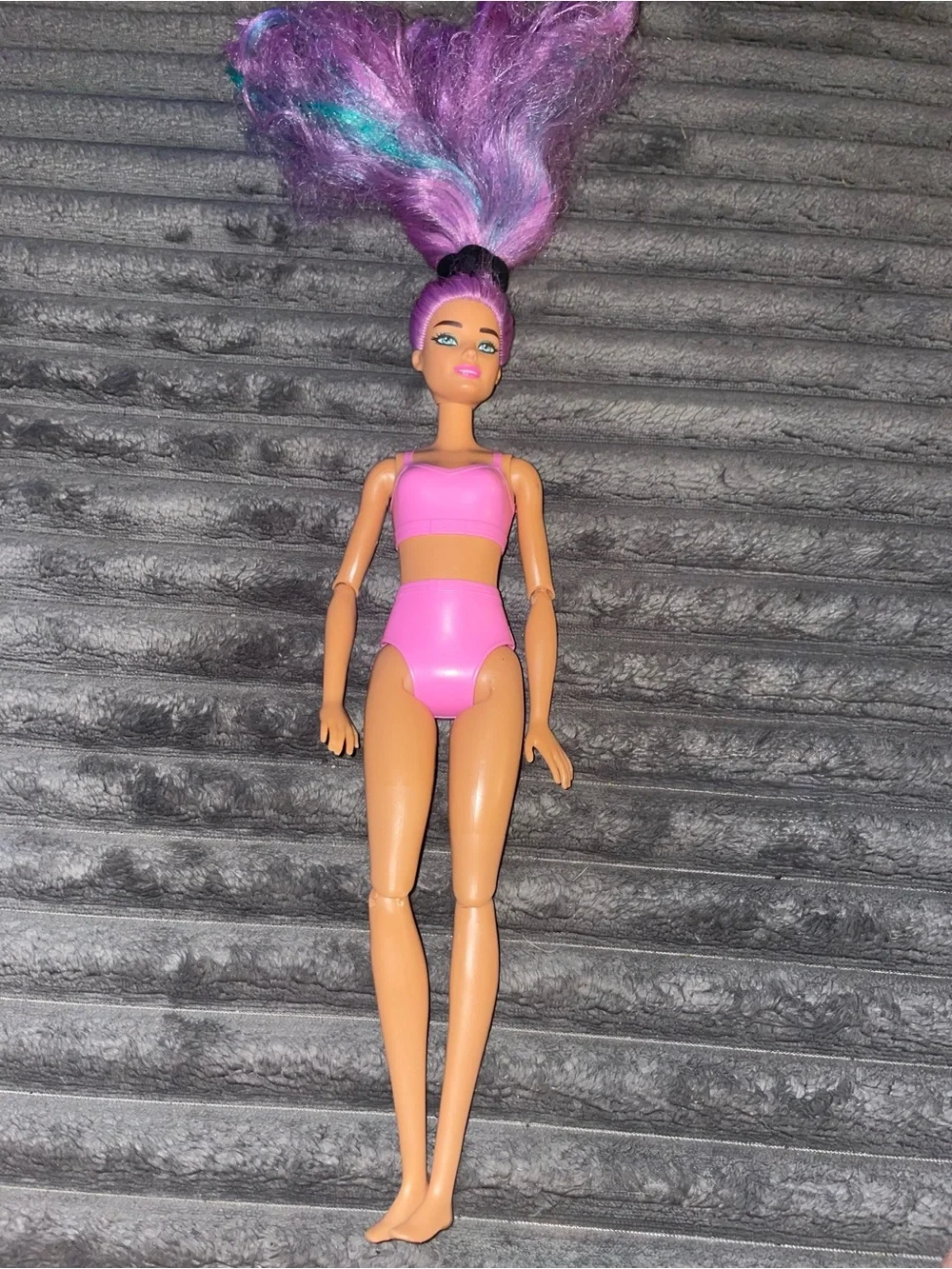 Barbie lot of 5 Dolls- USED CONDITION-selling for my daughter